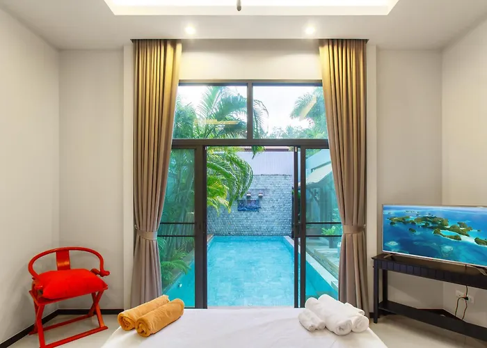 Stylish 3Br Pool Villa Onyx H4, Gated Residence, Near Rawai & Naiharn Beach