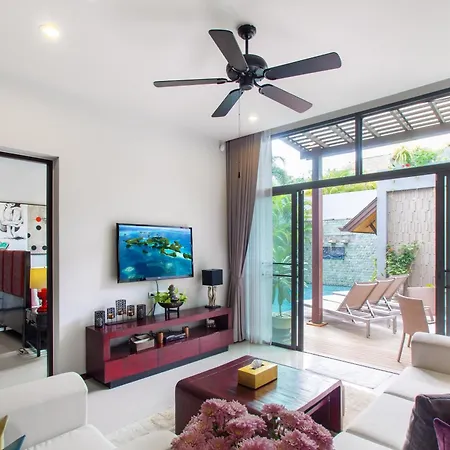 Stylish 3Br Pool Villa Onyx H4, Gated Residence, Near Rawai & Naiharn Beach Ban Saiyuan Exterior photo
